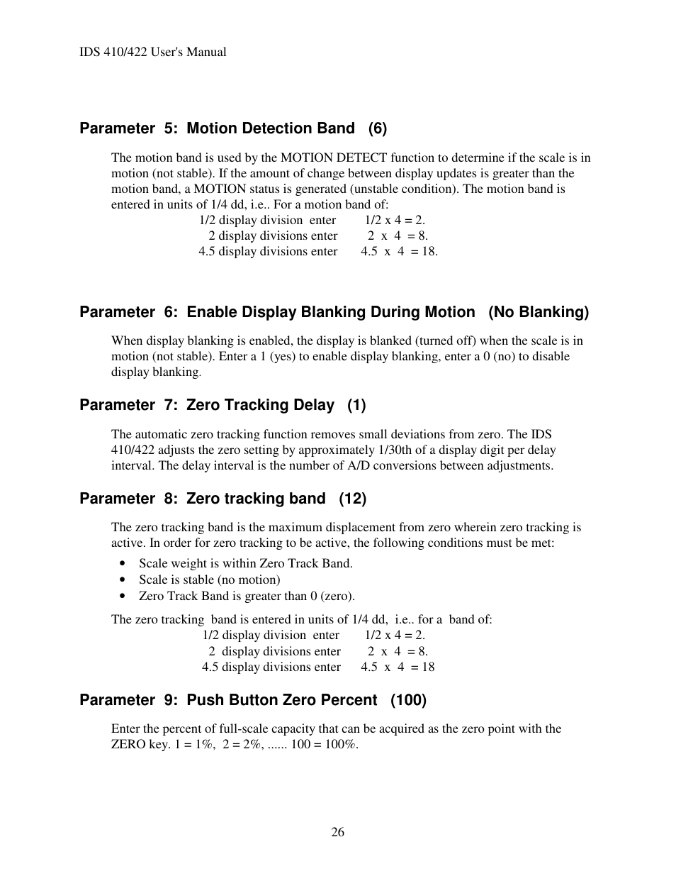 Industrial Data Systems IDS 410 User Manual | Page 27 / 63