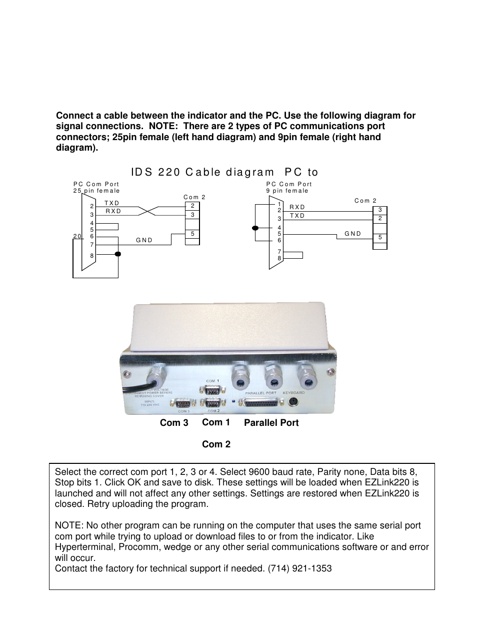 Industrial Data Systems IDS DT220 User Manual | Page 6 / 6