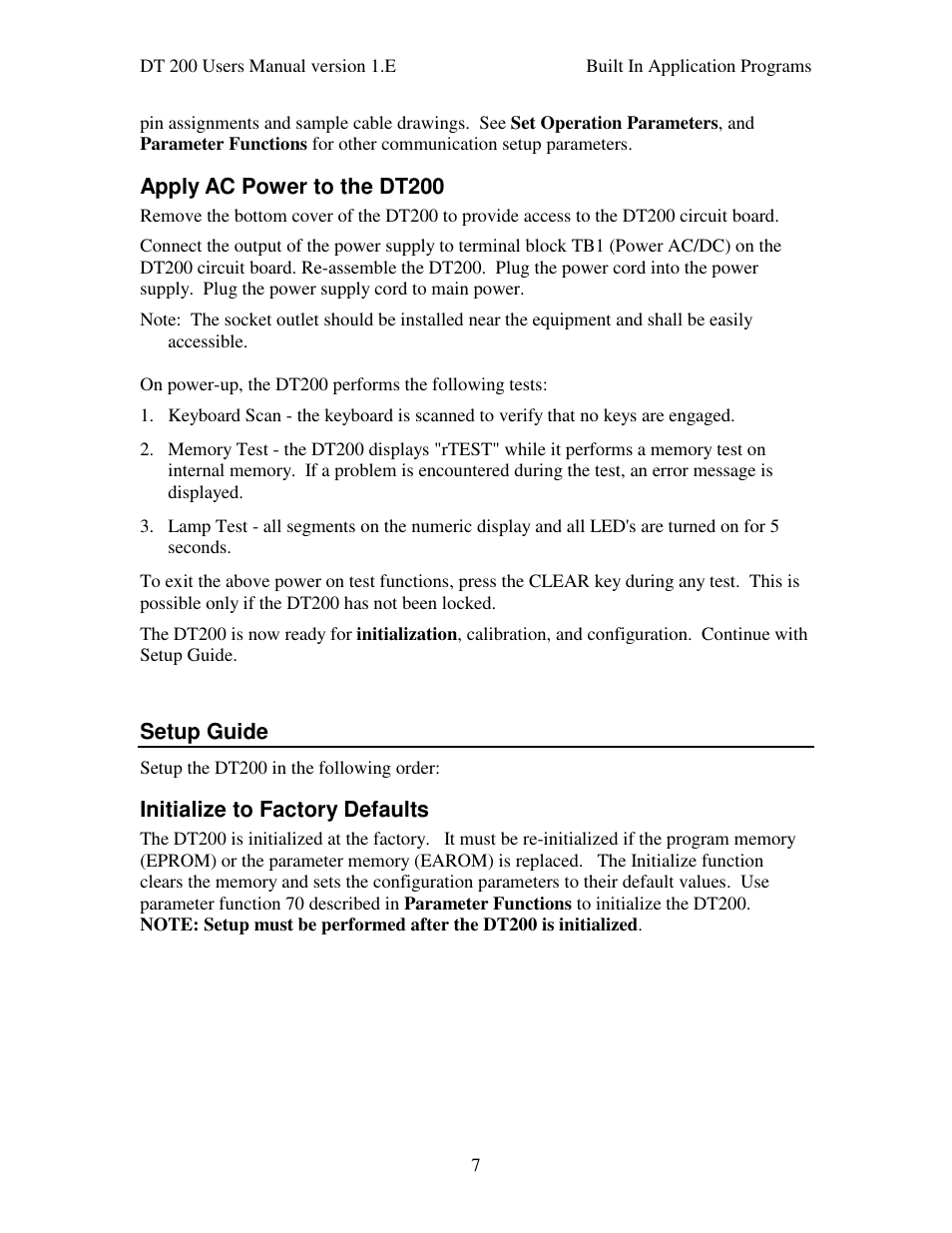 Industrial Data Systems IDS DT200 User Manual | Page 11 / 58