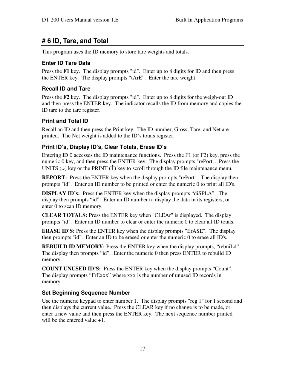 Industrial Data Systems IDS DT200 User Manual | Page 21 / 58