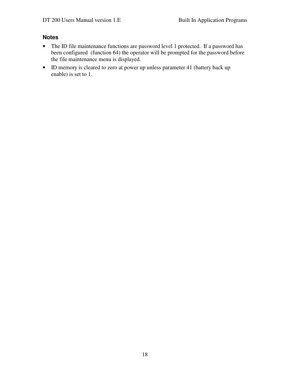 Industrial Data Systems IDS DT200 User Manual | Page 22 / 58