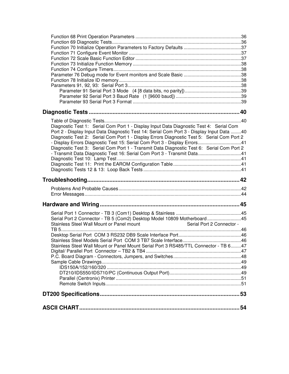 Industrial Data Systems IDS DT200 User Manual | Page 4 / 58