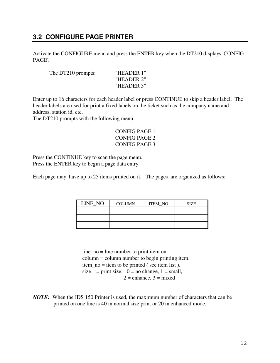 Industrial Data Systems IDS DT200 User Manual | Page 14 / 34