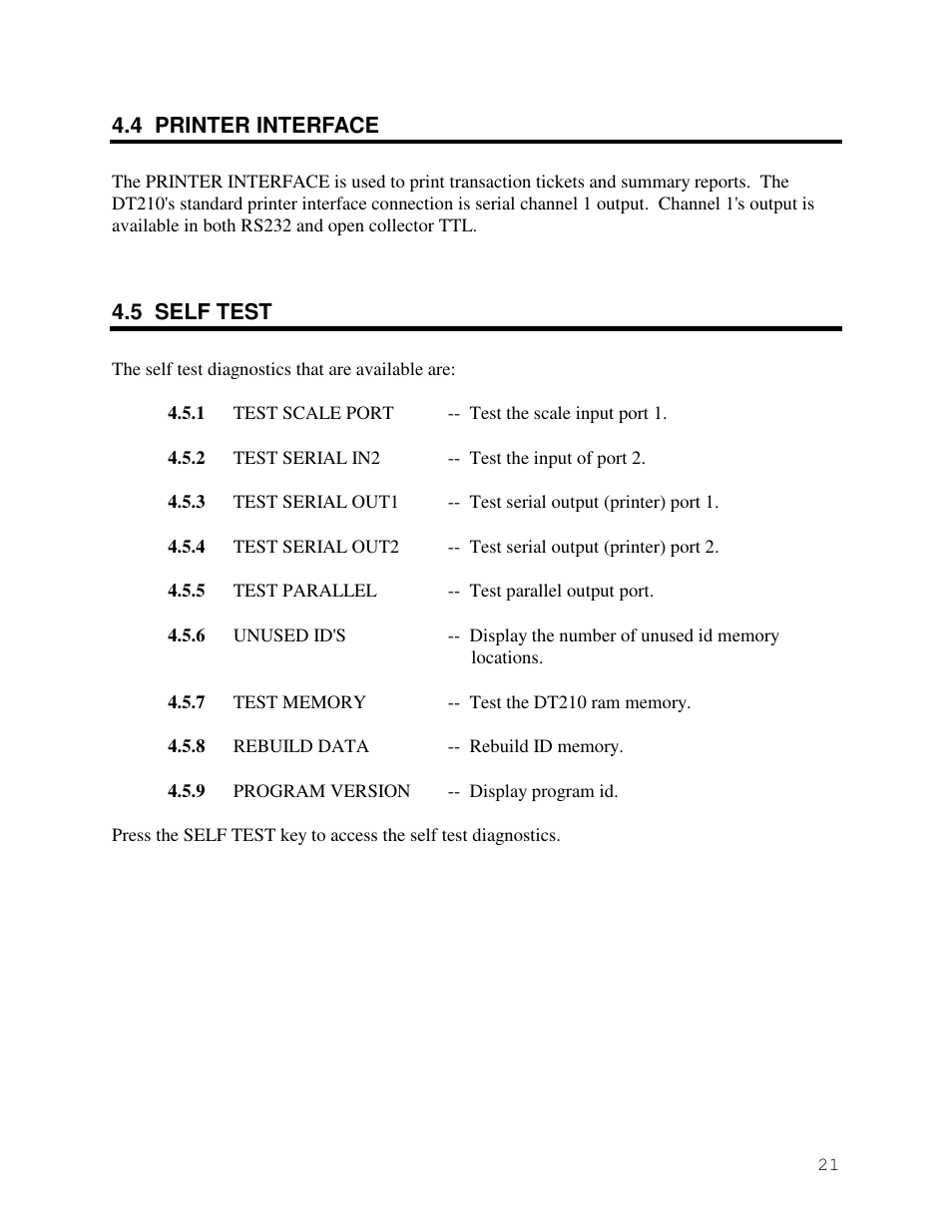 Industrial Data Systems IDS DT200 User Manual | Page 23 / 34