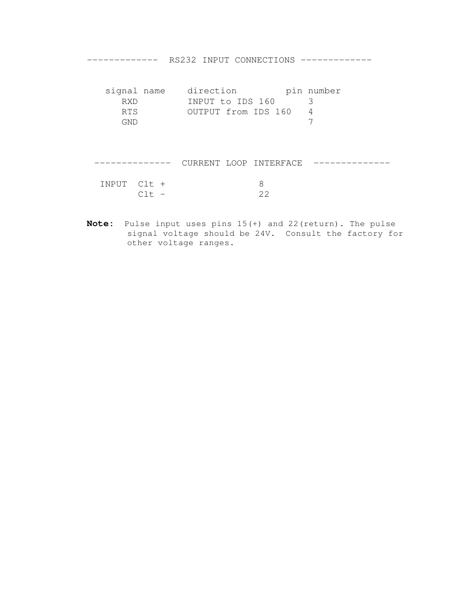 Industrial Data Systems IDS 160 User Manual | Page 39 / 42