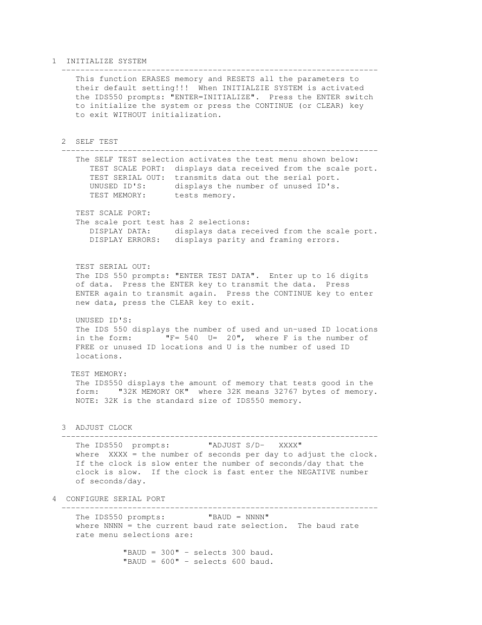 Industrial Data Systems IDS 550 User Manual | Page 6 / 17