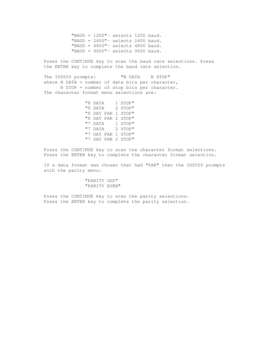 Industrial Data Systems IDS 550 User Manual | Page 7 / 17