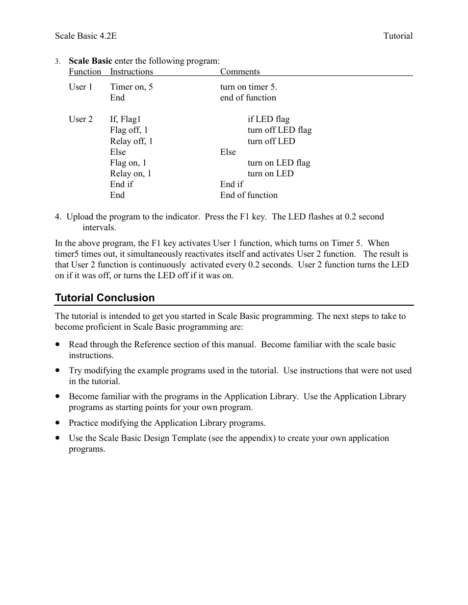 Tutorial conclusion | Industrial Data Systems IDS Scale Basic User Manual | Page 20 / 53