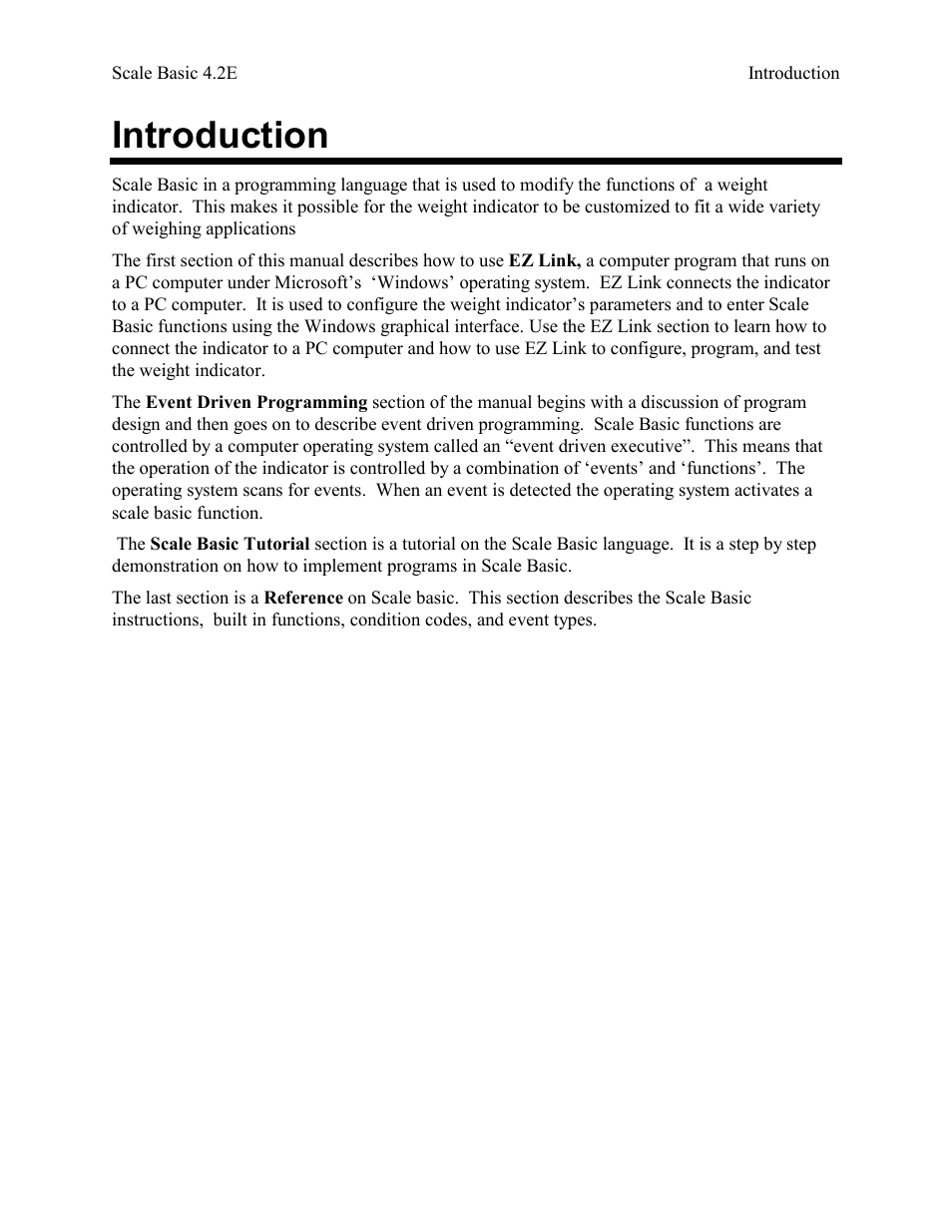 Introduction | Industrial Data Systems IDS Scale Basic User Manual | Page 3 / 53