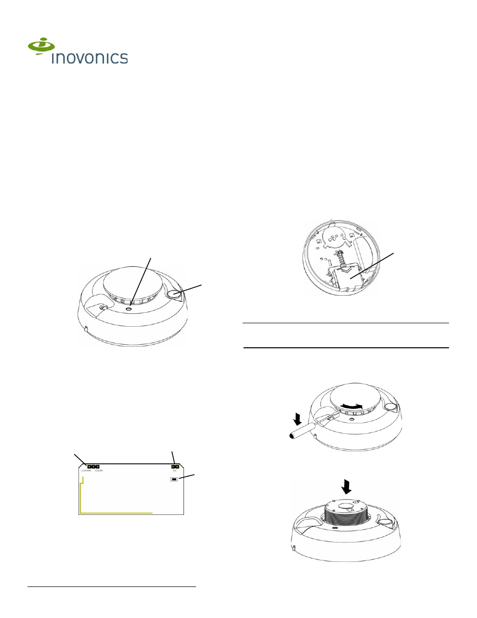 Inovonics EE1243 User Manual | 3 pages