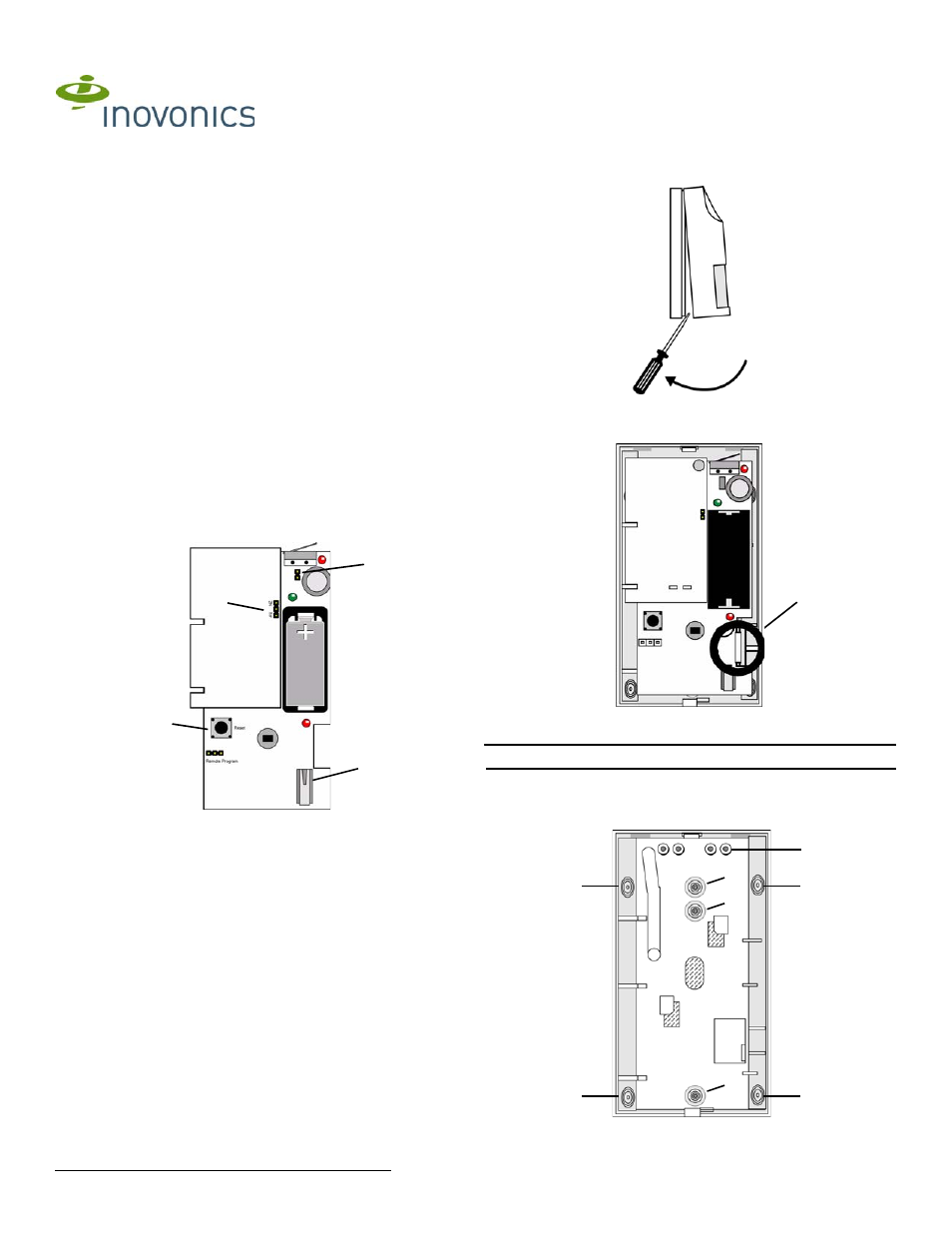 Inovonics EN1262 User Manual | 3 pages