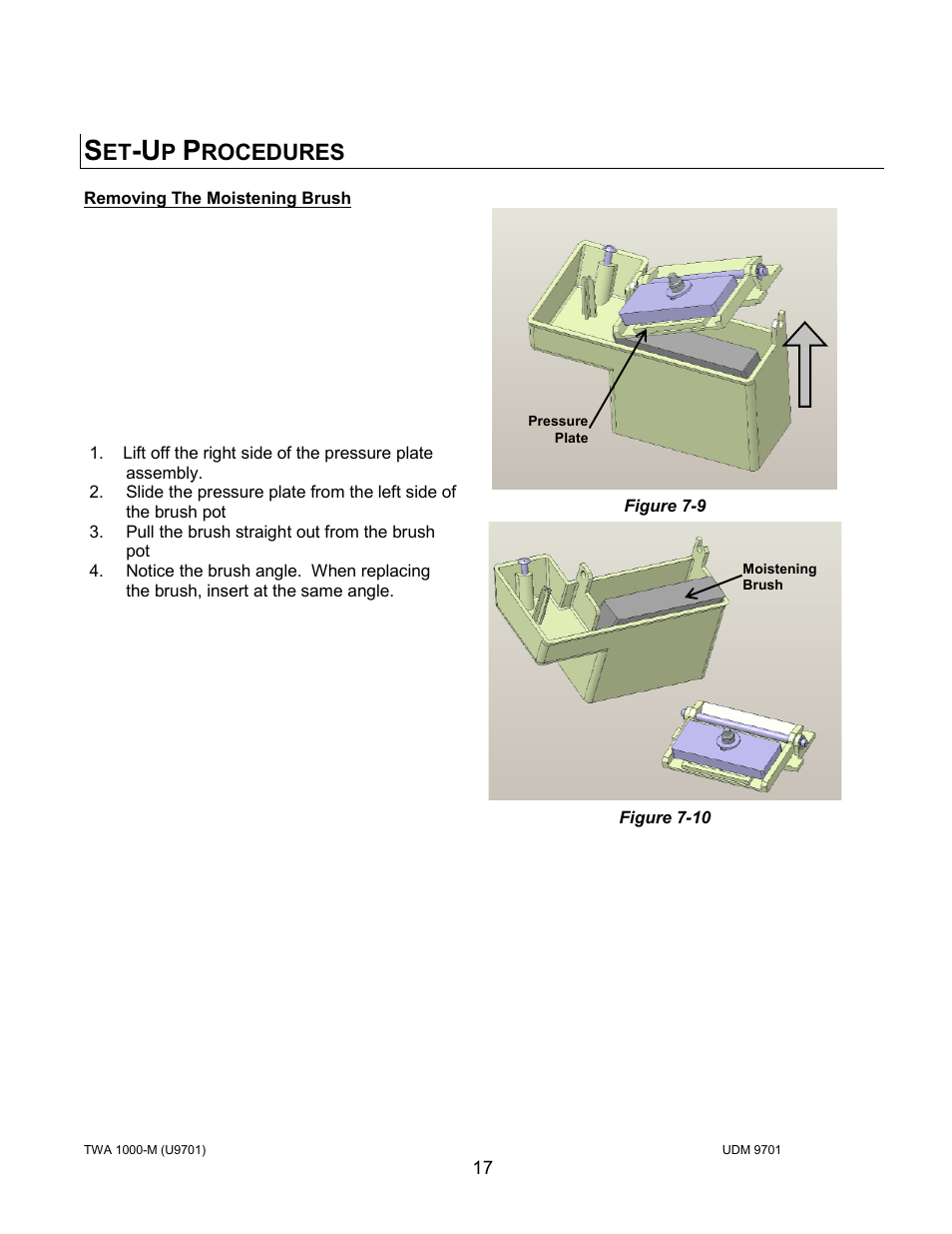 Rocedures | Intertape Polymer Group (IPG) TWA 1000-M User Manual | Page 17 / 60