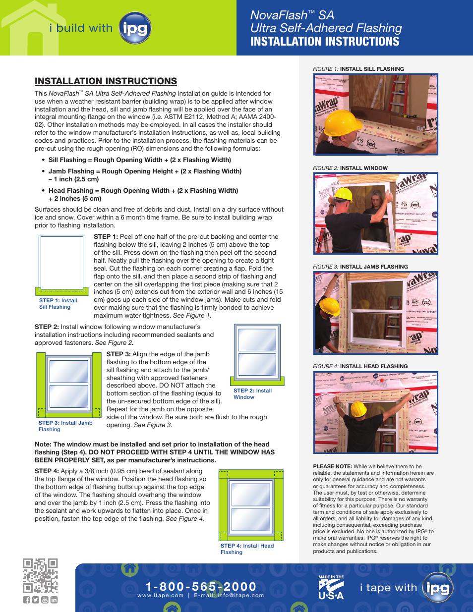Intertape Polymer Group (IPG) NOVAFLASH ULTRA User Manual | 1 page