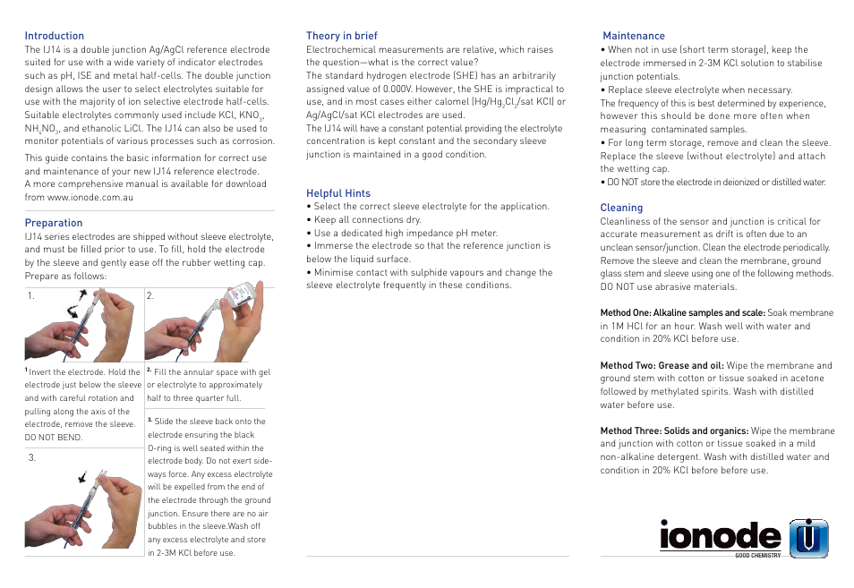 Ionode IJ-14 User Manual | Page 2 / 2