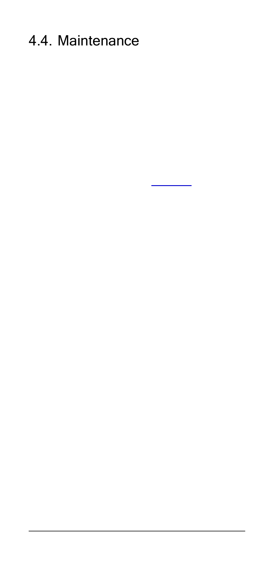 Maintenance | Ionode IJ pH V5.1 User Manual | Page 20 / 44