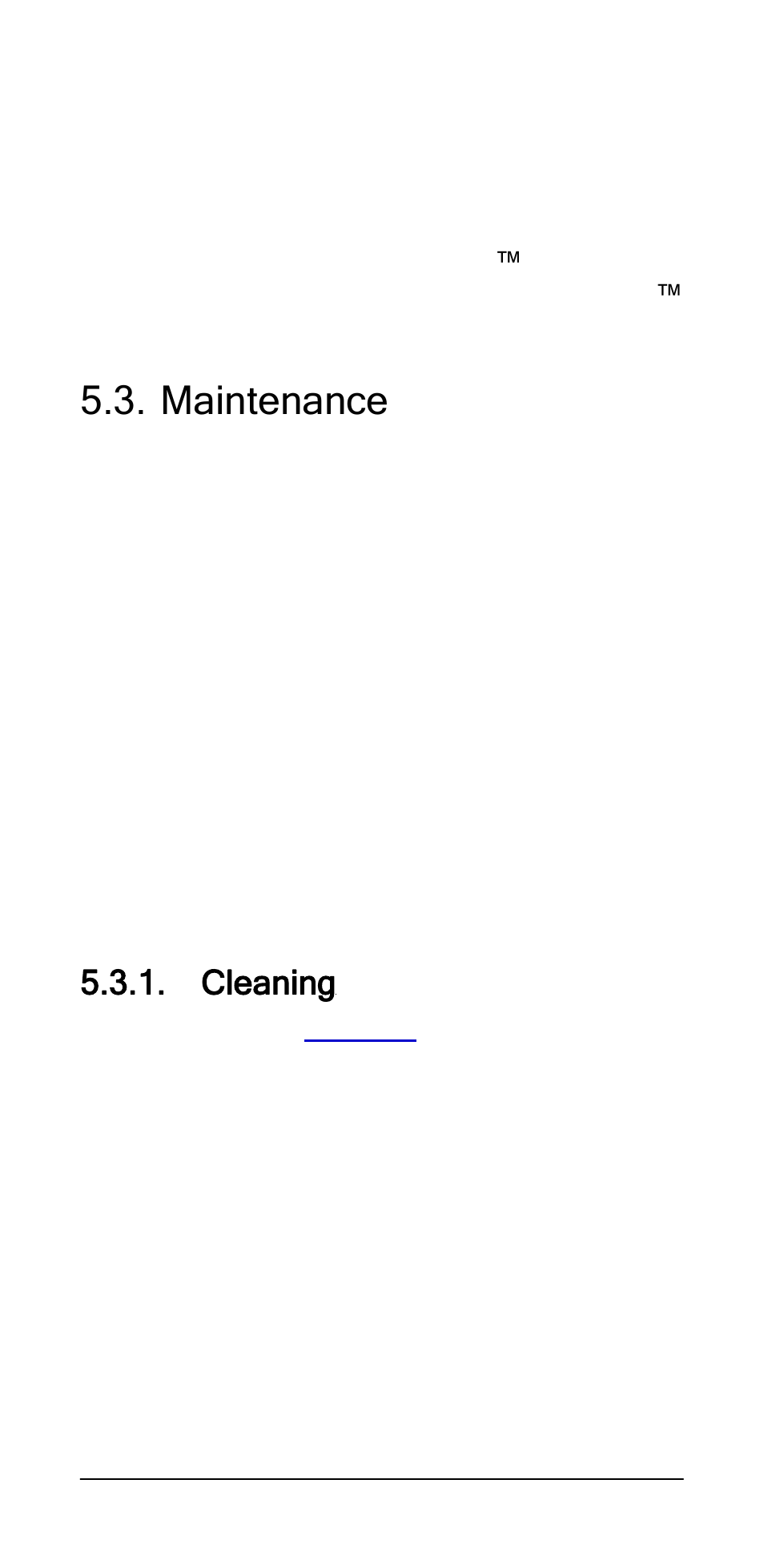 Maintenance, Cleaning | Ionode IJ pH V5.1 User Manual | Page 35 / 44