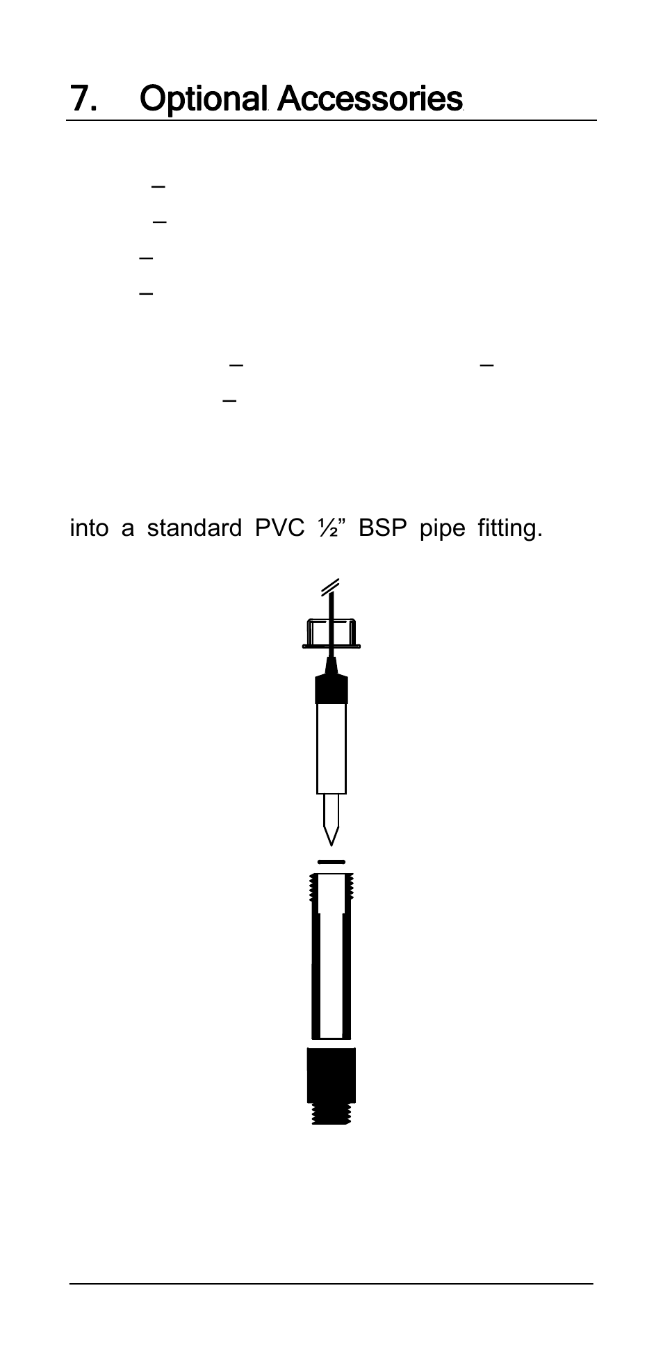 Optional accessories | Ionode IJ pH V5.1 User Manual | Page 43 / 44