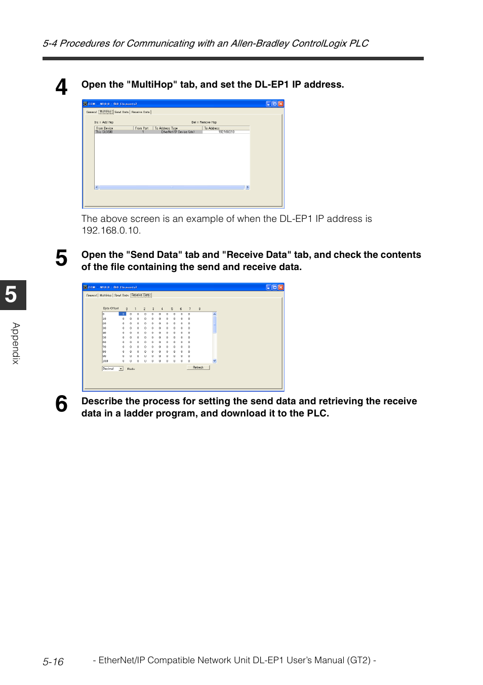 KEYENCE DL-EP1 User Manual | Page 104 / 128