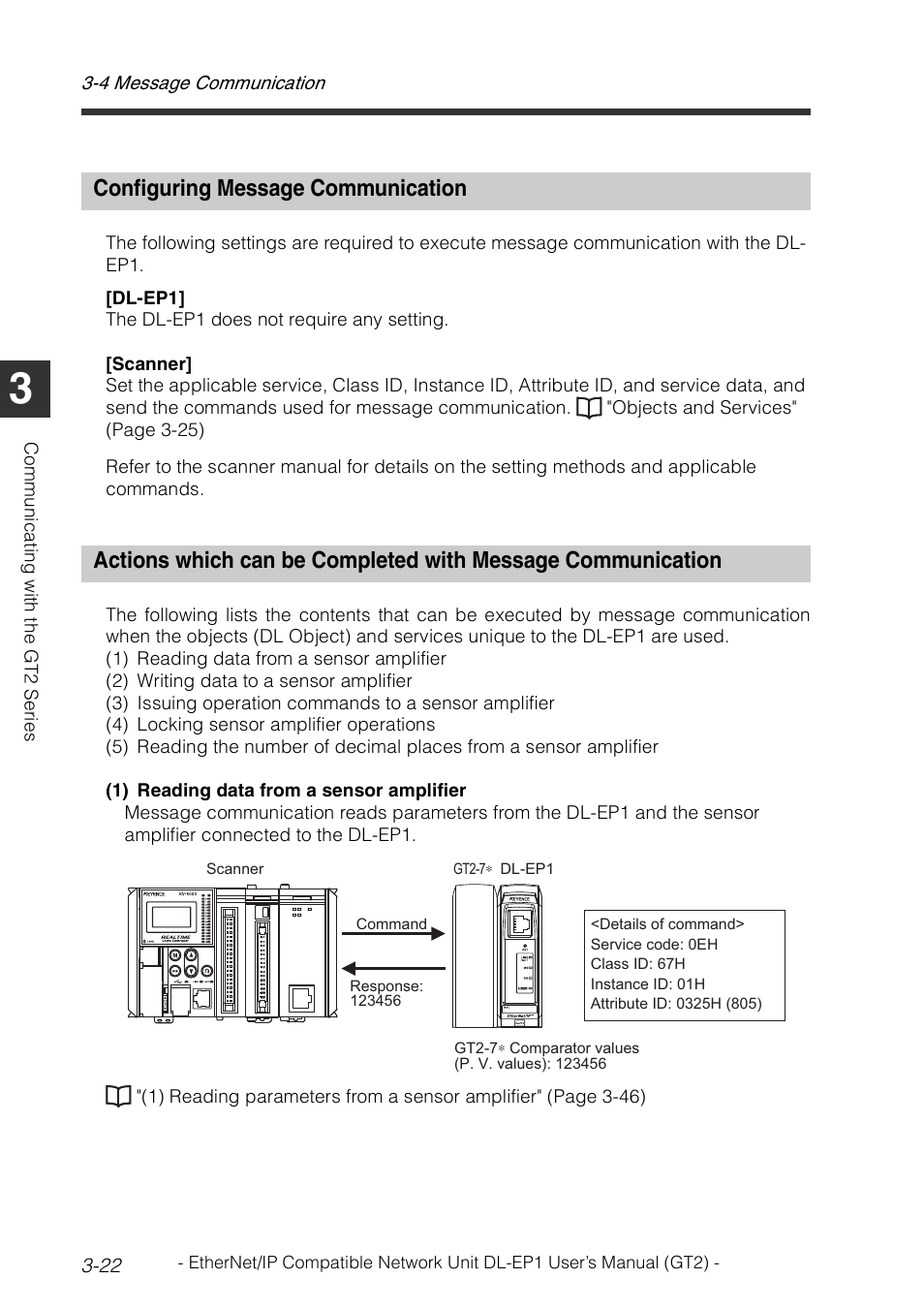 Configuring message communication | KEYENCE DL-EP1 User Manual | Page 52 / 128