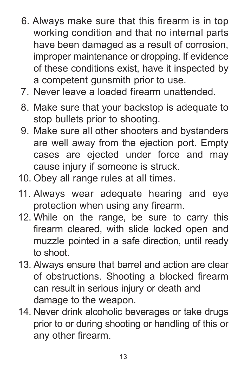 Kimber Solo User Manual | Page 13 / 48