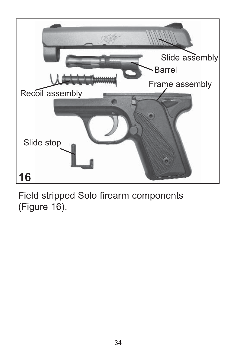 Kimber Solo User Manual | Page 34 / 48