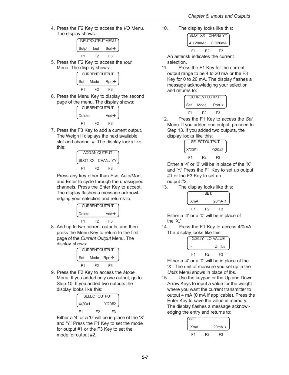 Kistler-Morse KM Weigh II User Manual | Page 35 / 120
