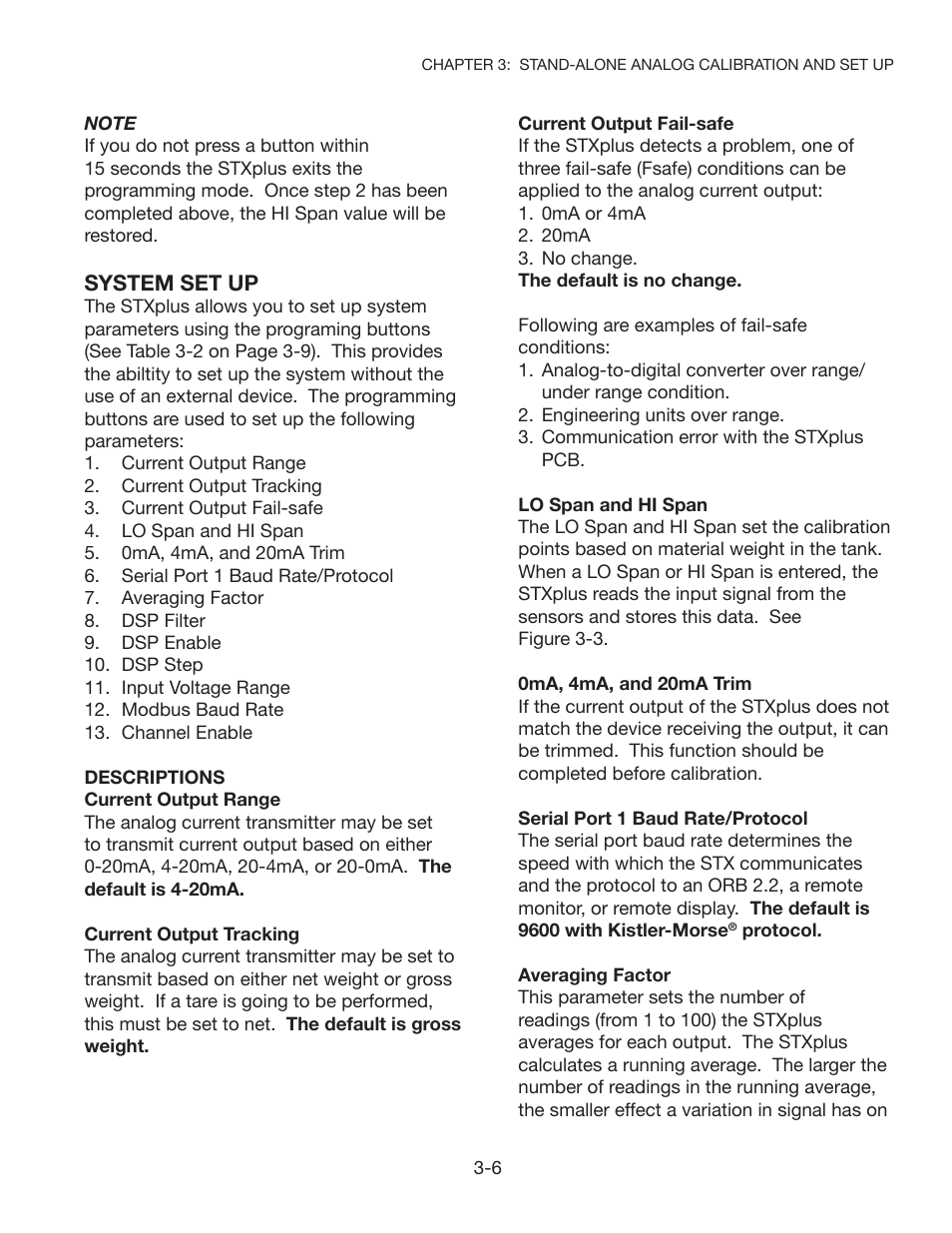 Kistler-Morse KM STXPlus User Manual | Page 15 / 76