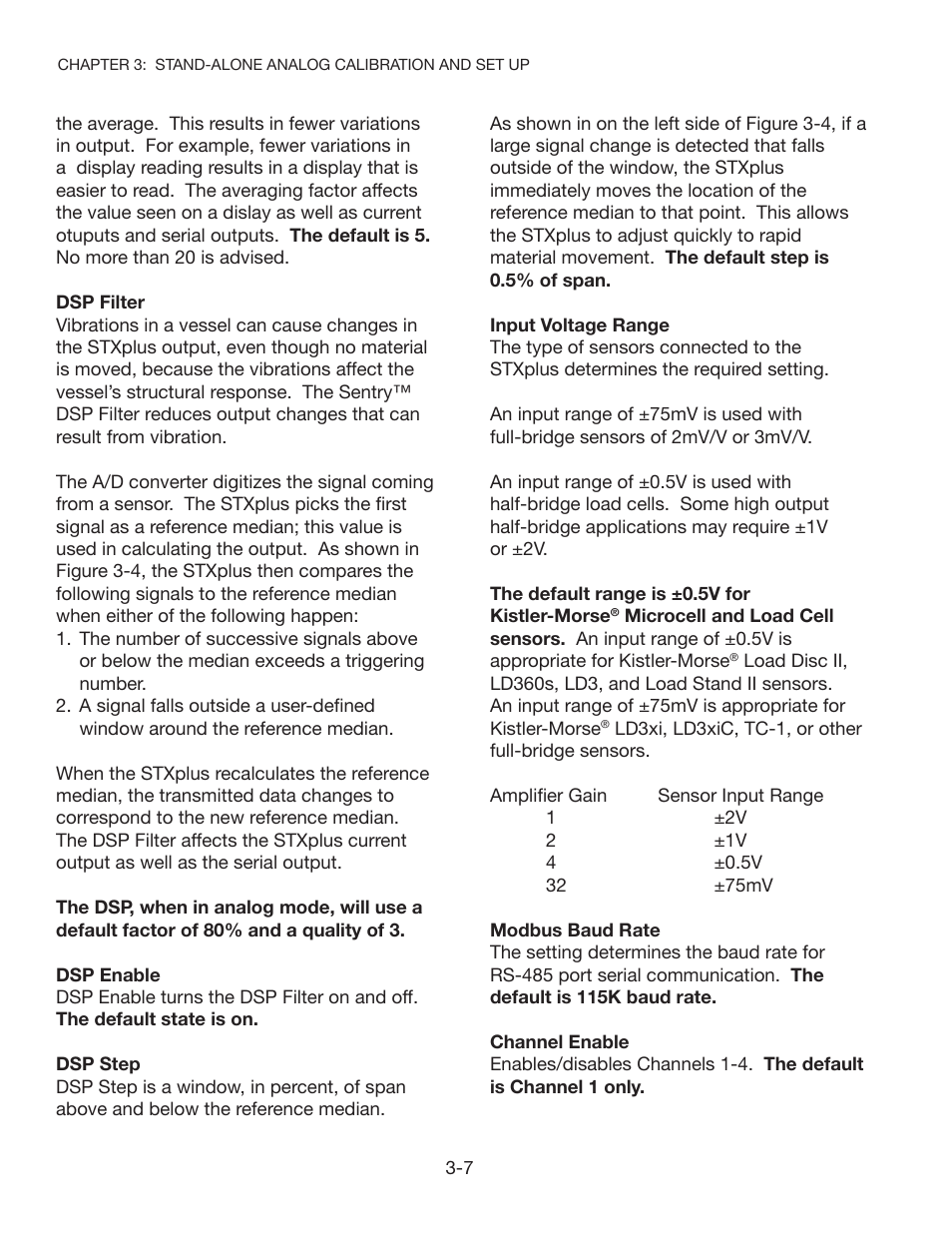 Kistler-Morse KM STXPlus User Manual | Page 16 / 76