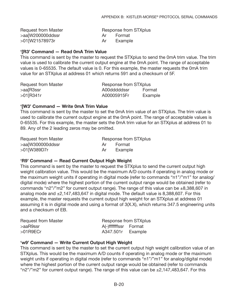 Kistler-Morse KM STXPlus User Manual | Page 39 / 76