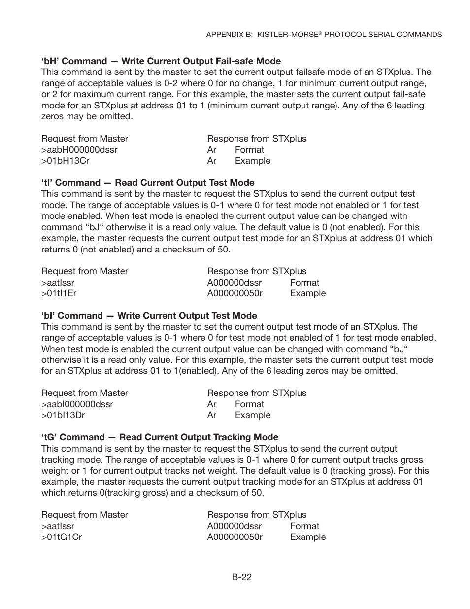 Kistler-Morse KM STXPlus User Manual | Page 41 / 76