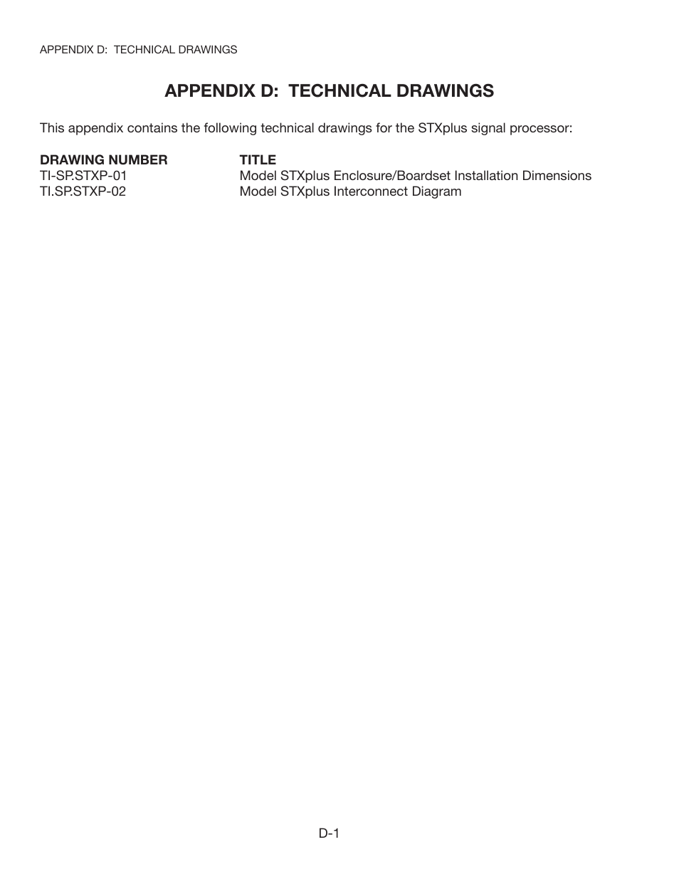 Appendix d: technical drawings | Kistler-Morse KM STXPlus User Manual | Page 66 / 76