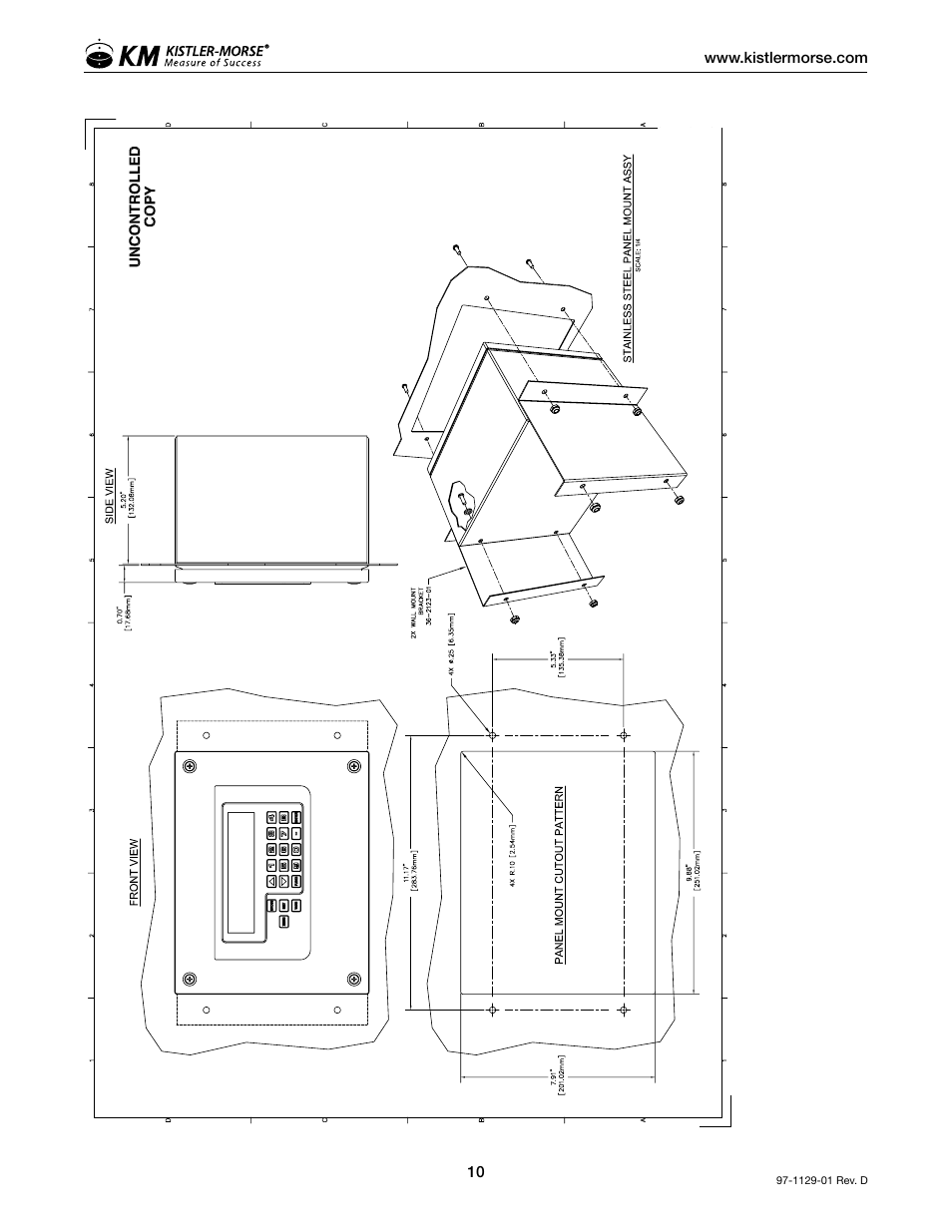 Kistler-Morse KM SVS2000 User Manual | Page 14 / 89