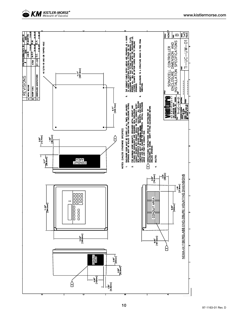 Kistler-Morse KM ultrawave User Manual | Page 14 / 96