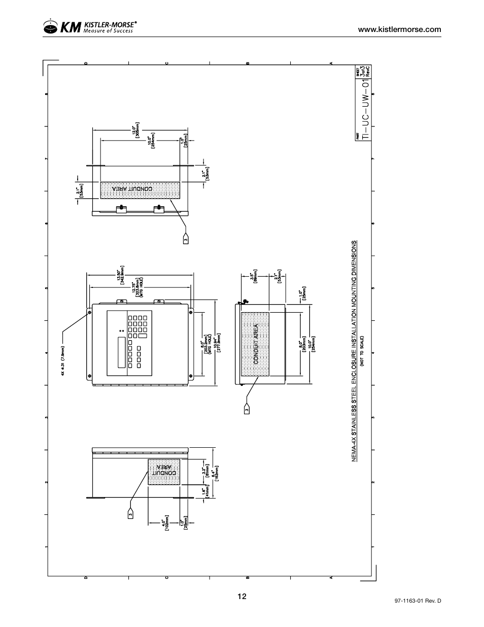 Kistler-Morse KM ultrawave User Manual | Page 16 / 96