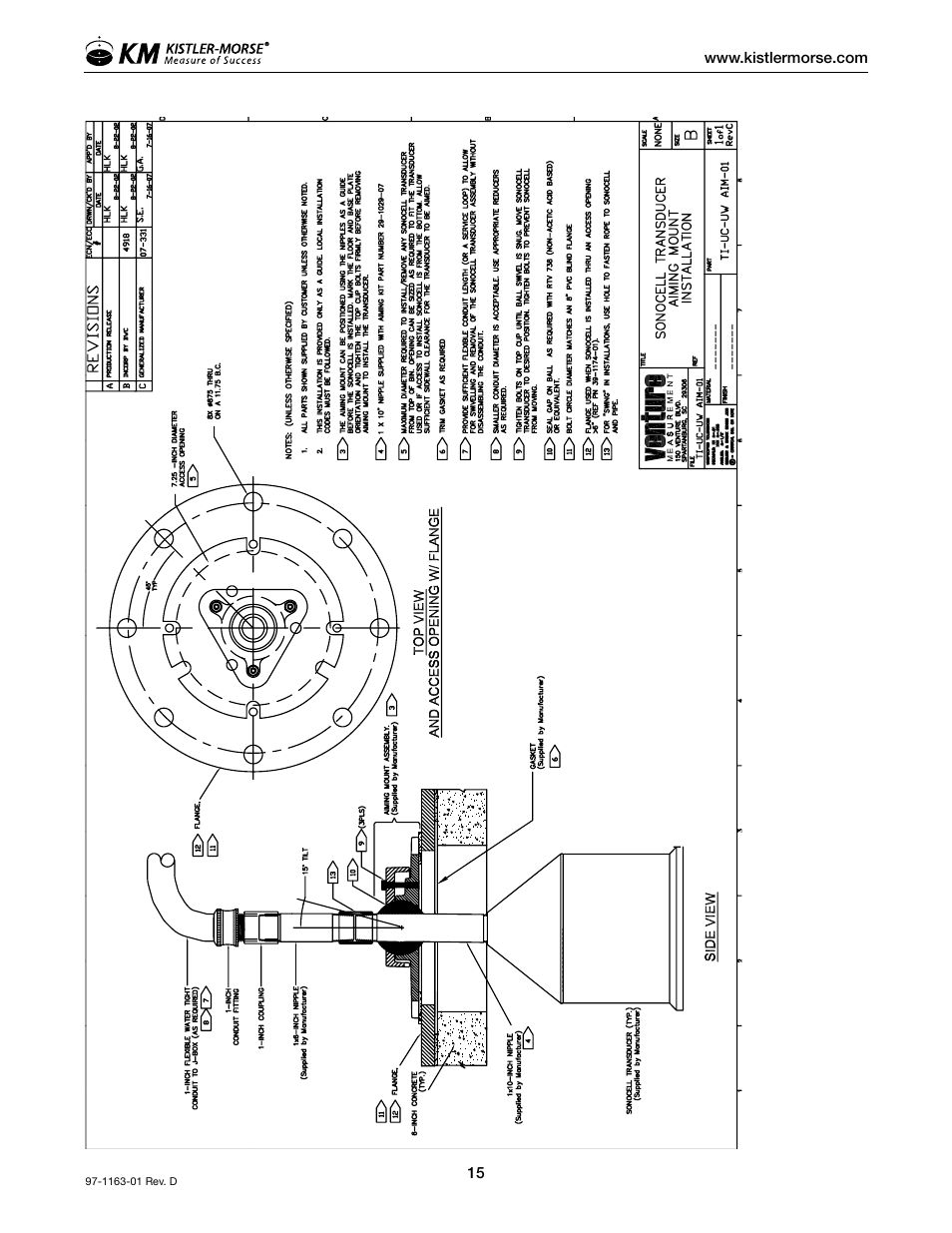 Kistler-Morse KM ultrawave User Manual | Page 19 / 96
