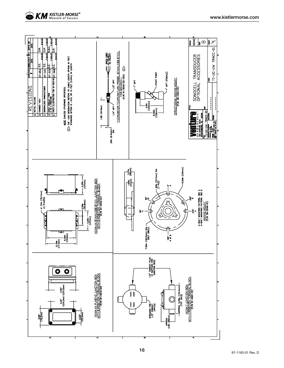 Kistler-Morse KM ultrawave User Manual | Page 20 / 96