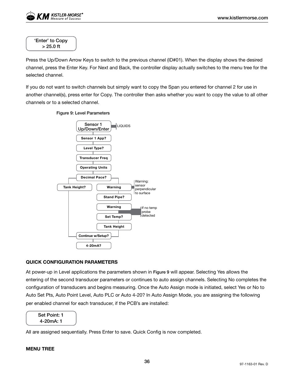 Kistler-Morse KM ultrawave User Manual | Page 40 / 96