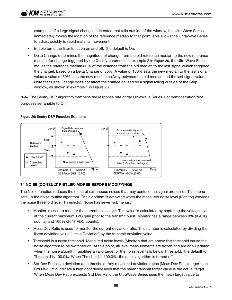 Kistler-Morse KM ultrawave User Manual | Page 72 / 96