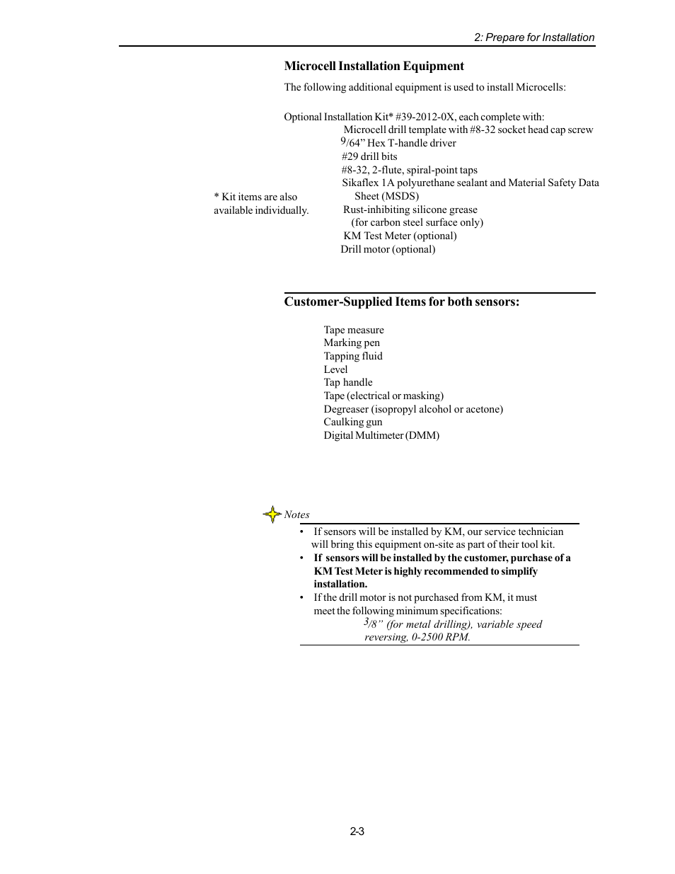 Kistler-Morse KM L-Cell Bolt-On User Manual | Page 12 / 98