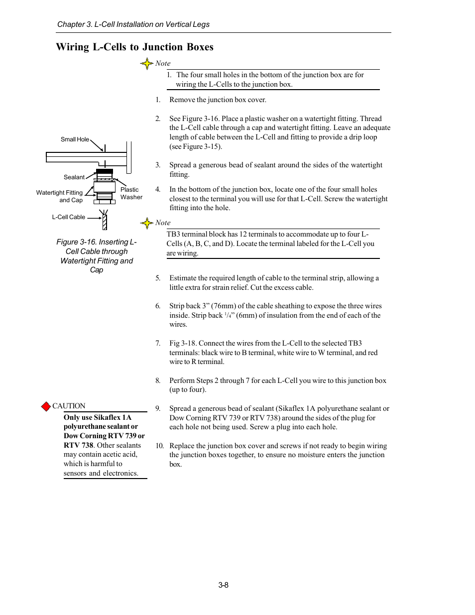 Wiring l-cells to junction boxes | Kistler-Morse KM L-Cell Bolt-On User Manual | Page 22 / 98