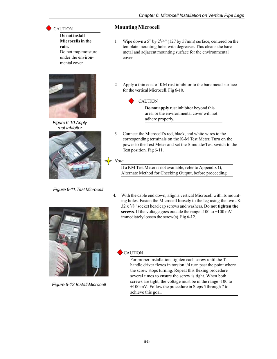 Mounting microcell | Kistler-Morse KM L-Cell Bolt-On User Manual | Page 62 / 98
