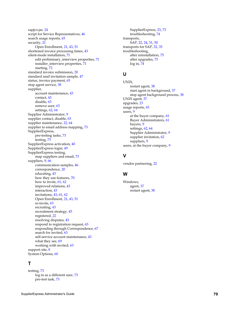 Kofax SupplierExpress User Manual | Page 79 / 80