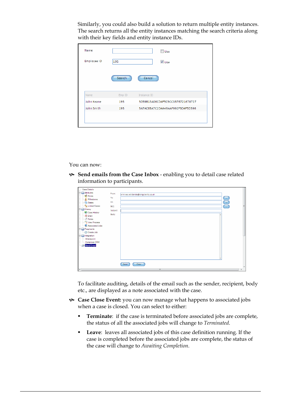 Case management updates | Kofax TotalAgility User Manual | Page 17 / 28