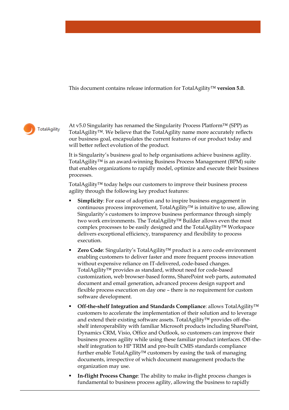 Welcome, Technology themes, Ection | Elcome | Kofax TotalAgility User Manual | Page 5 / 28