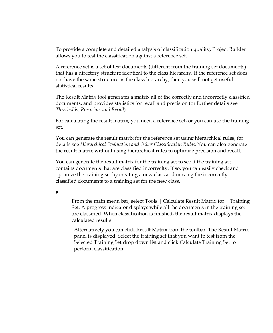 Result matrix | Kofax Getting Started with Ascent Xtrata Pro User Manual | Page 112 / 623