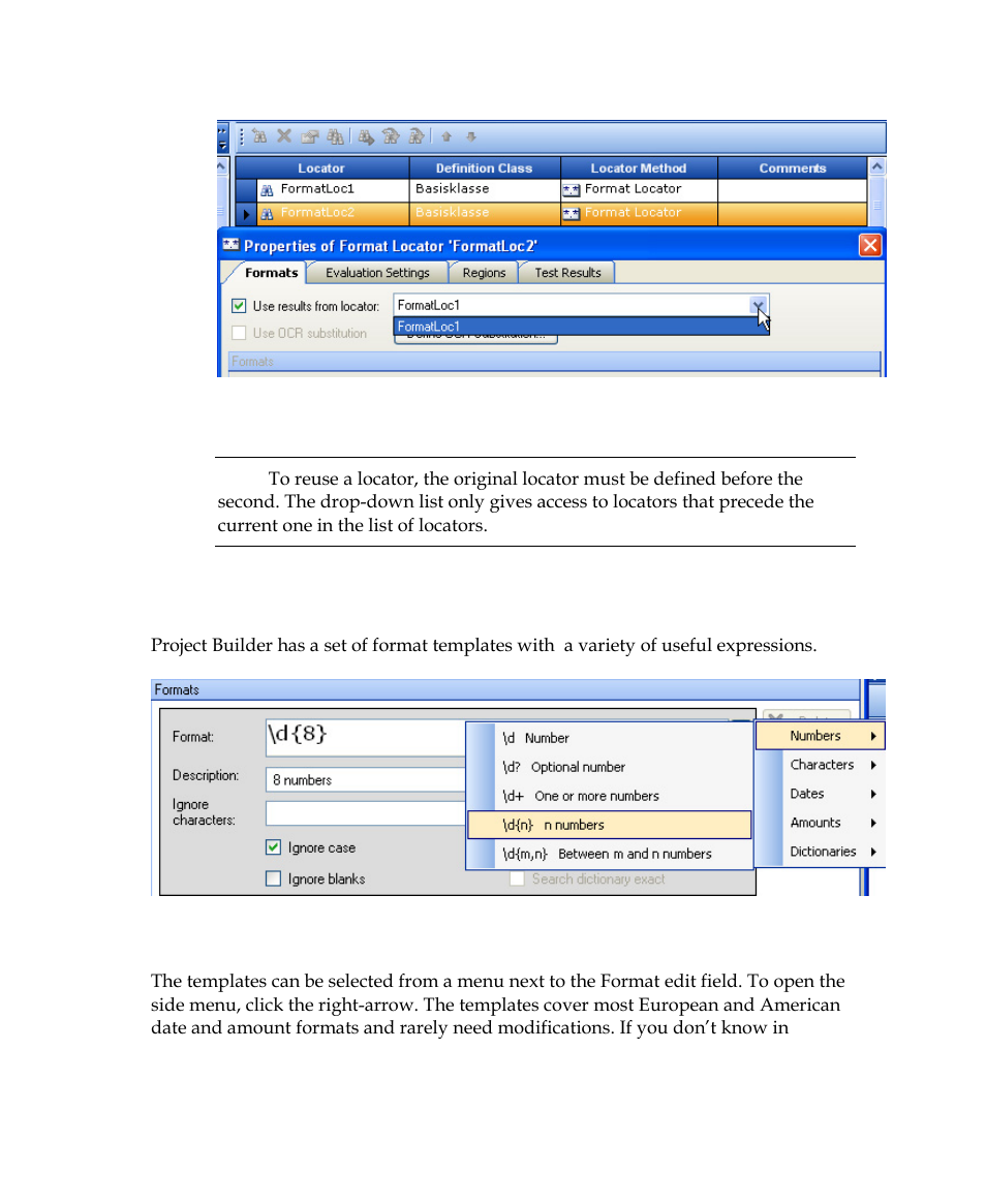 Format templates | Kofax Getting Started with Ascent Xtrata Pro User Manual | Page 183 / 623
