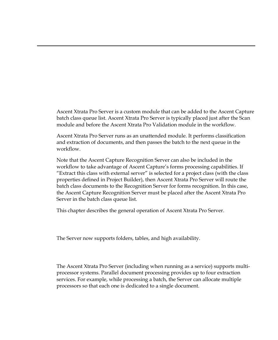 Chapter 8 - processing batches, Introduction, Processing batches | Chapter 8 | Kofax Getting Started with Ascent Xtrata Pro User Manual | Page 562 / 623