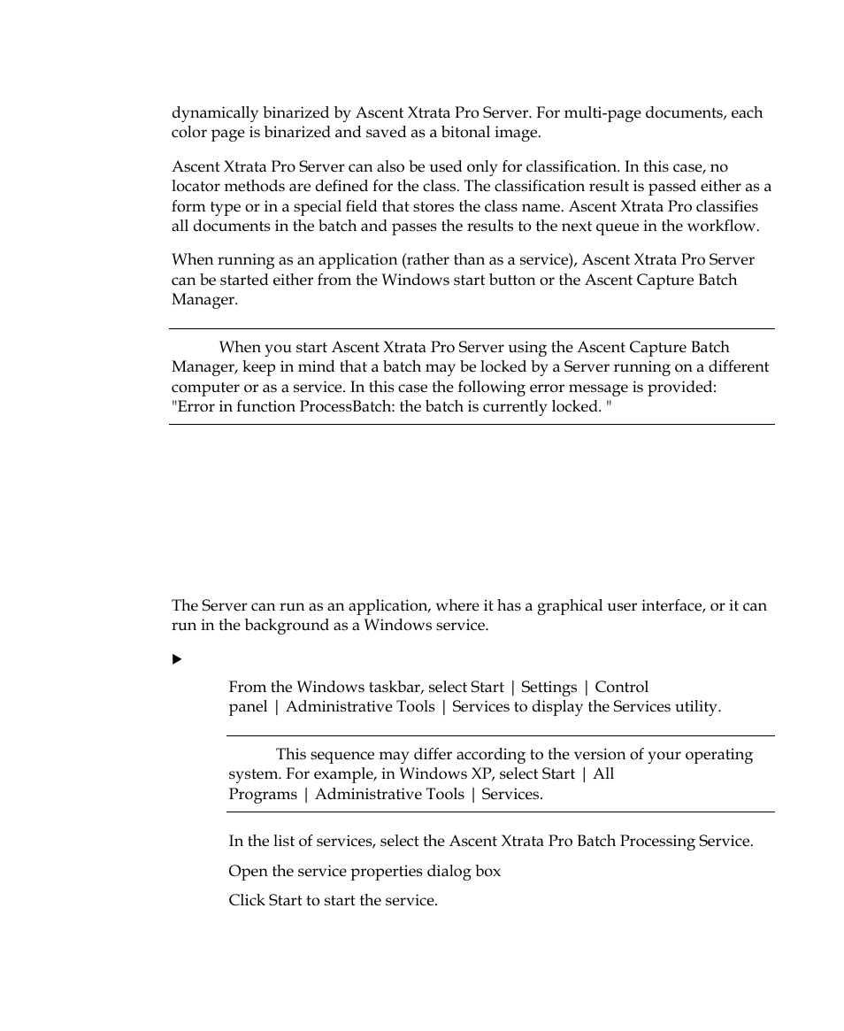 Kofax Getting Started with Ascent Xtrata Pro User Manual | Page 564 / 623