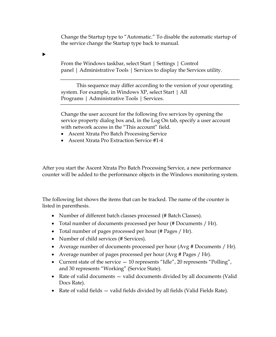 Kofax Getting Started with Ascent Xtrata Pro User Manual | Page 565 / 623