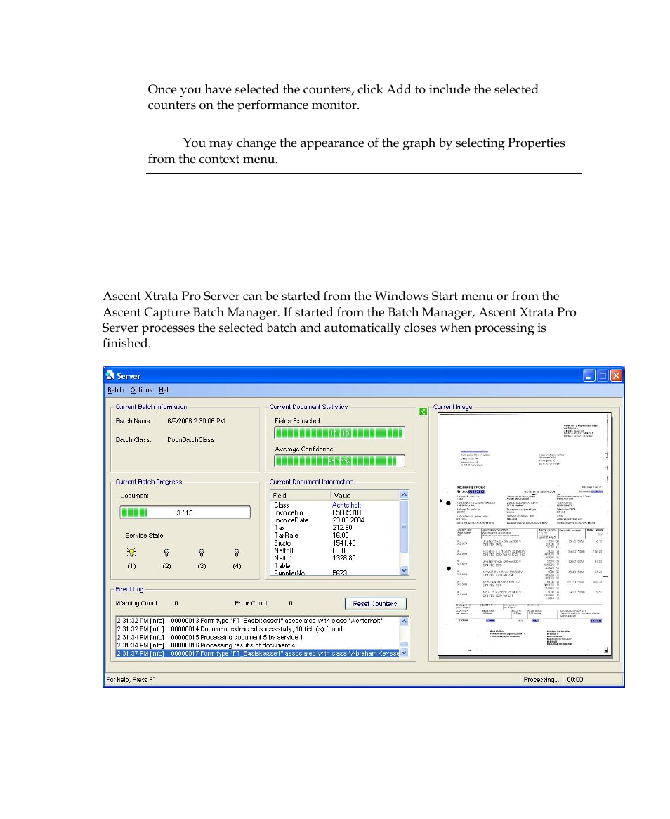 Kofax Getting Started with Ascent Xtrata Pro User Manual | Page 567 / 623